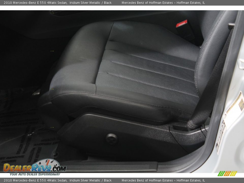 2010 Mercedes-Benz E 550 4Matic Sedan Iridium Silver Metallic / Black Photo #20