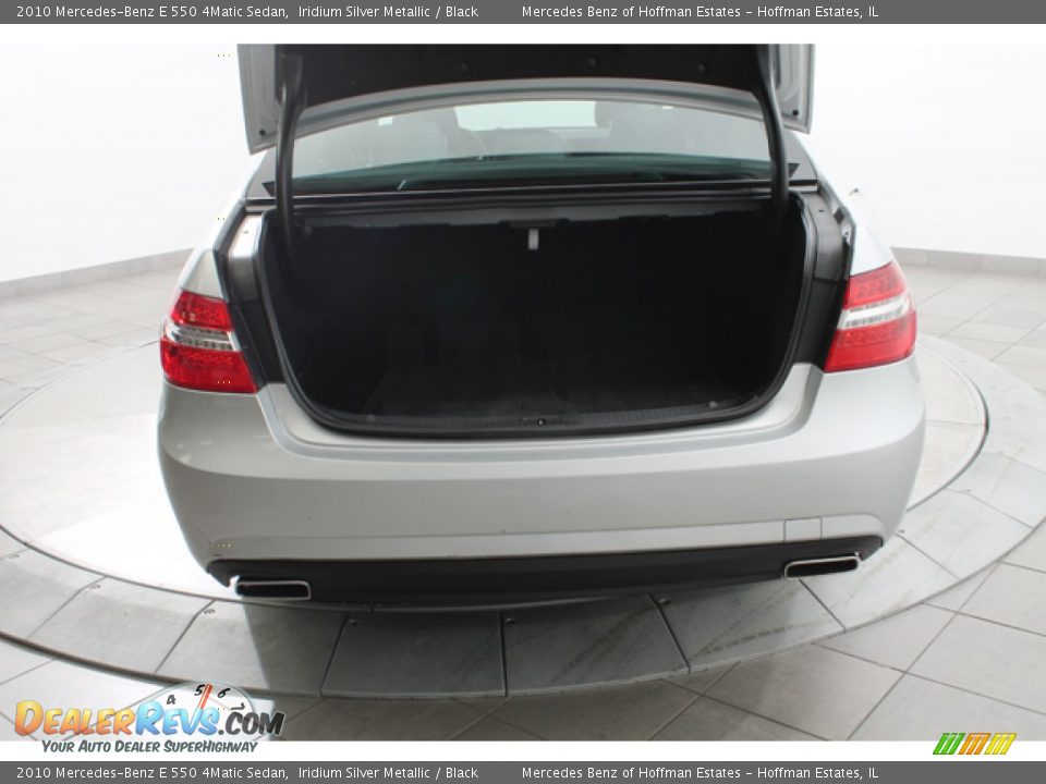 2010 Mercedes-Benz E 550 4Matic Sedan Iridium Silver Metallic / Black Photo #22