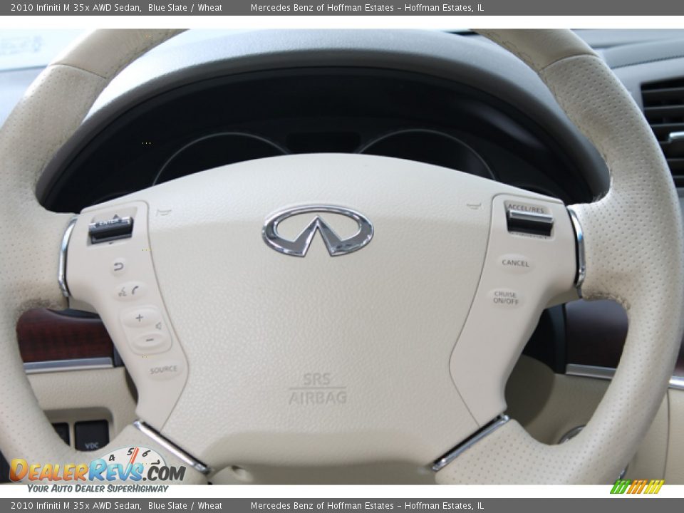 2010 Infiniti M 35x AWD Sedan Blue Slate / Wheat Photo #8