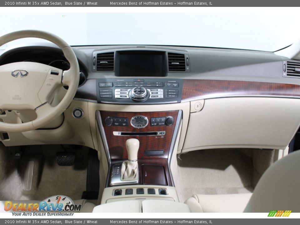 2010 Infiniti M 35x AWD Sedan Blue Slate / Wheat Photo #9