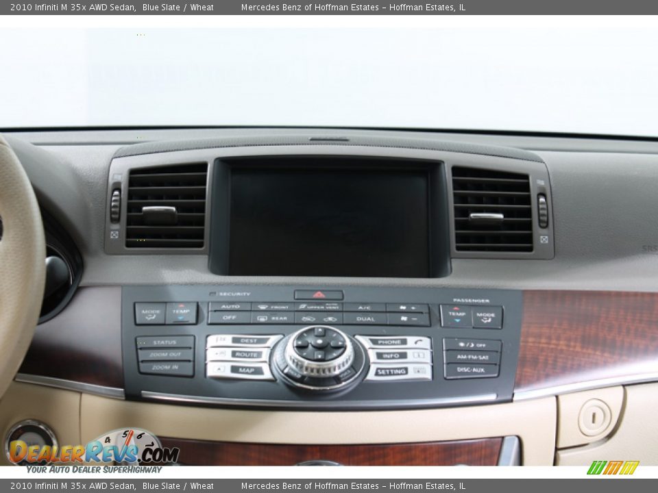 2010 Infiniti M 35x AWD Sedan Blue Slate / Wheat Photo #10