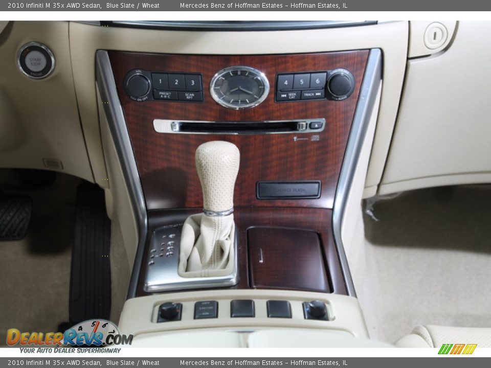 2010 Infiniti M 35x AWD Sedan Blue Slate / Wheat Photo #11