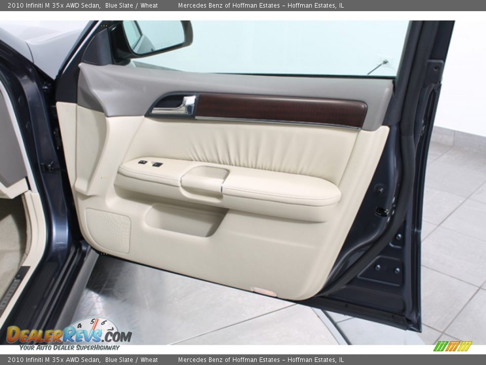 2010 Infiniti M 35x AWD Sedan Blue Slate / Wheat Photo #13