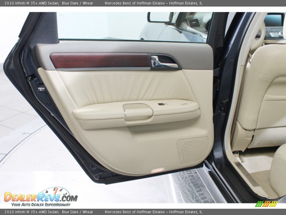 2010 Infiniti M 35x AWD Sedan Blue Slate / Wheat Photo #15