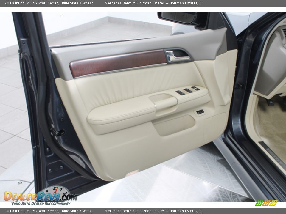 2010 Infiniti M 35x AWD Sedan Blue Slate / Wheat Photo #16