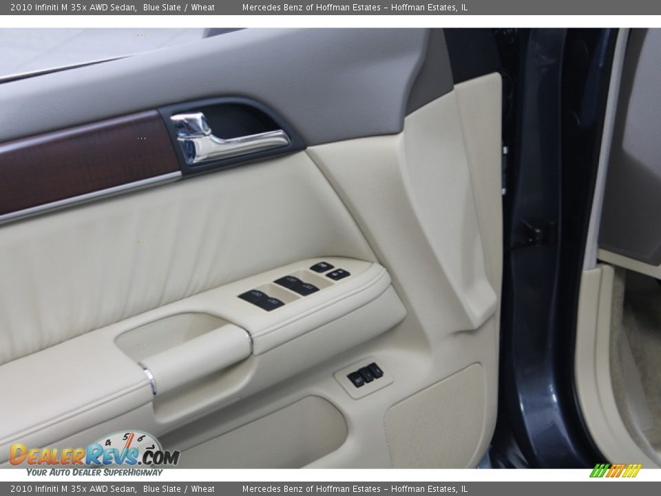 2010 Infiniti M 35x AWD Sedan Blue Slate / Wheat Photo #17