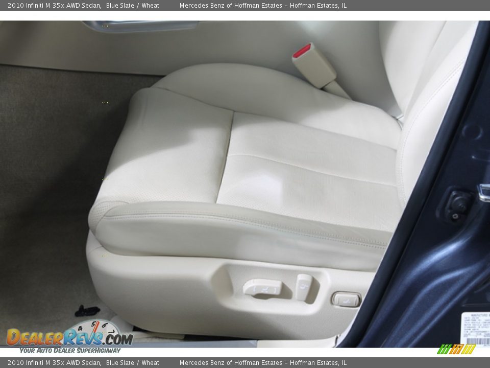 2010 Infiniti M 35x AWD Sedan Blue Slate / Wheat Photo #20