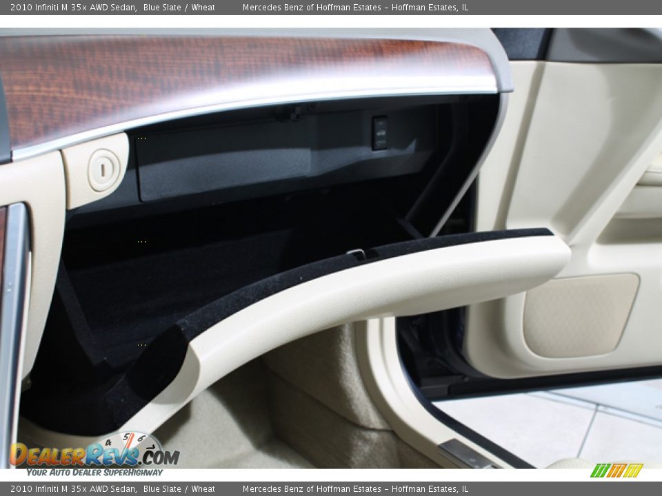 2010 Infiniti M 35x AWD Sedan Blue Slate / Wheat Photo #22