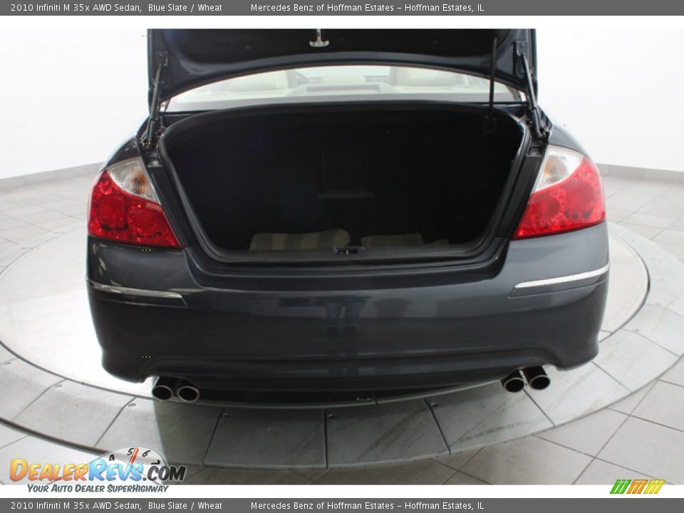 2010 Infiniti M 35x AWD Sedan Blue Slate / Wheat Photo #23