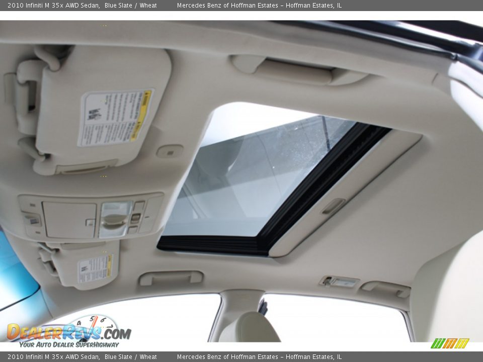 2010 Infiniti M 35x AWD Sedan Blue Slate / Wheat Photo #24