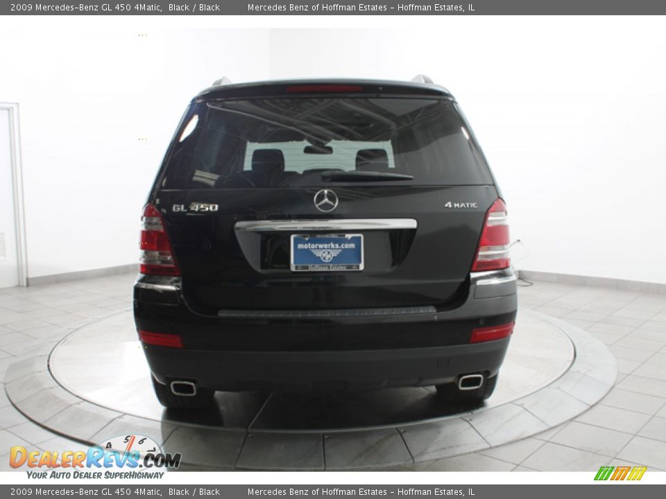 2009 Mercedes-Benz GL 450 4Matic Black / Black Photo #4