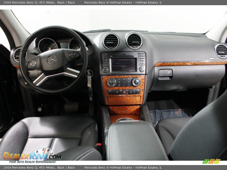 2009 Mercedes-Benz GL 450 4Matic Black / Black Photo #6