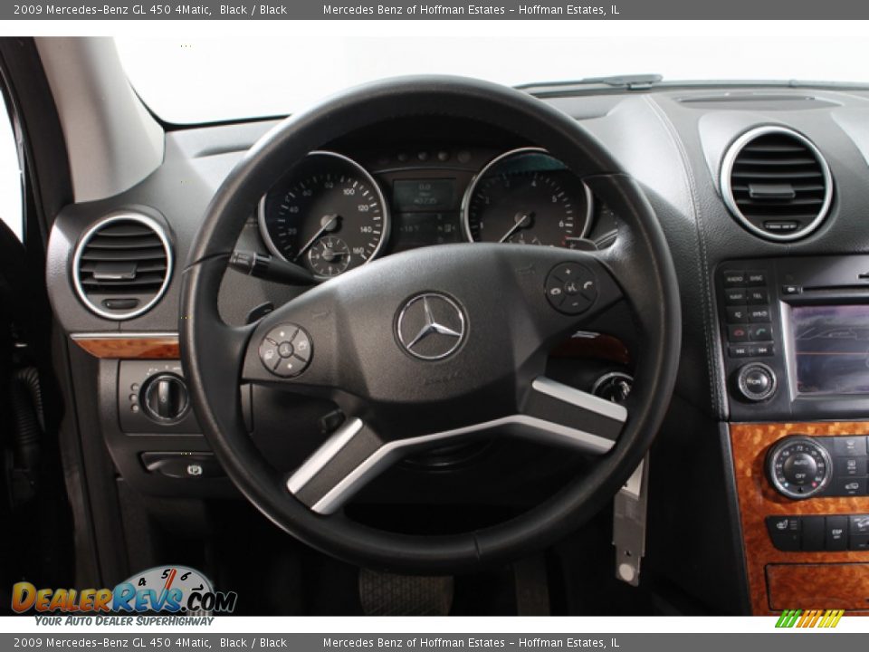 2009 Mercedes-Benz GL 450 4Matic Black / Black Photo #7