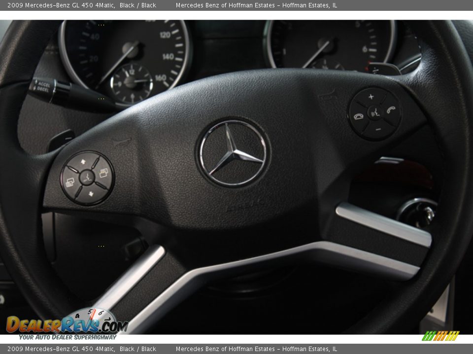 2009 Mercedes-Benz GL 450 4Matic Black / Black Photo #8