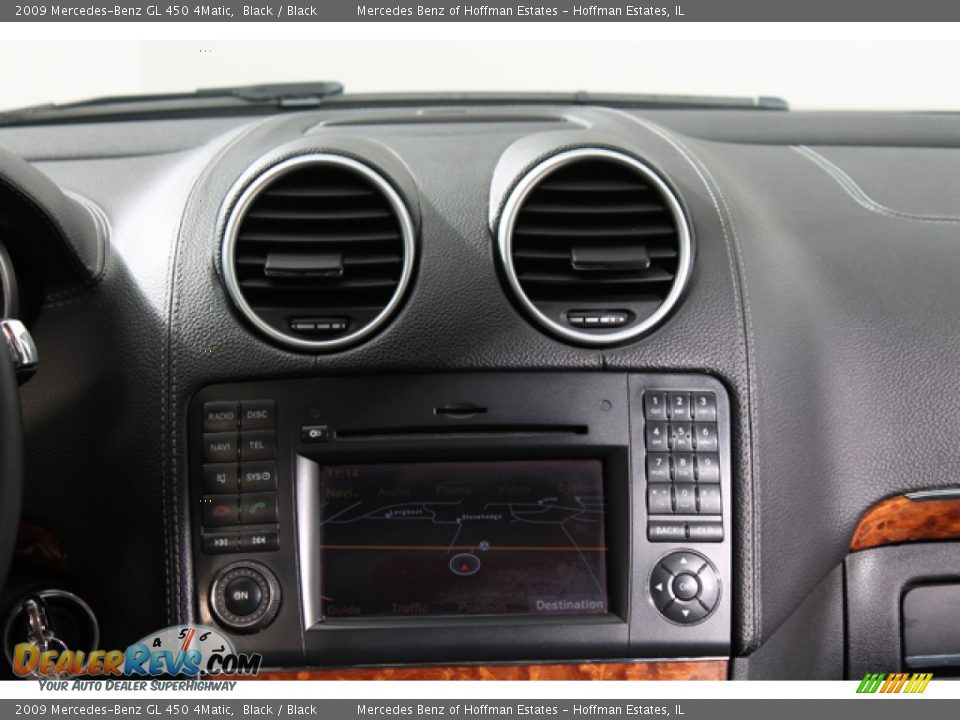 2009 Mercedes-Benz GL 450 4Matic Black / Black Photo #10