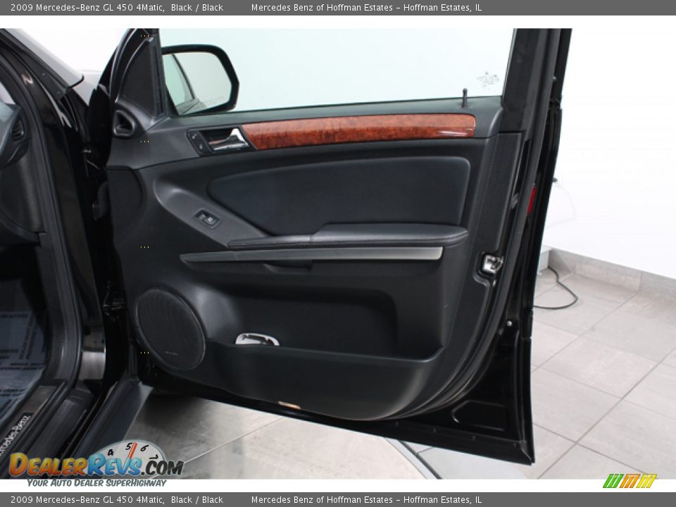 2009 Mercedes-Benz GL 450 4Matic Black / Black Photo #12
