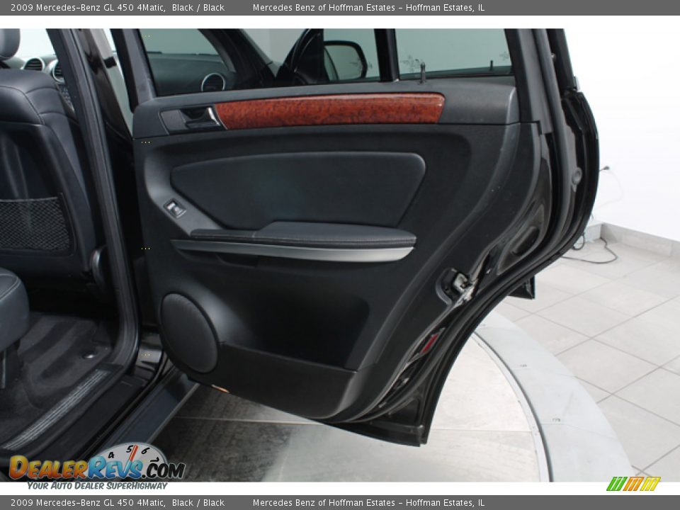 2009 Mercedes-Benz GL 450 4Matic Black / Black Photo #13