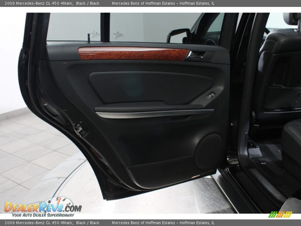 2009 Mercedes-Benz GL 450 4Matic Black / Black Photo #14