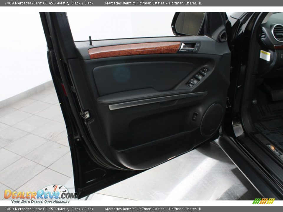 2009 Mercedes-Benz GL 450 4Matic Black / Black Photo #15