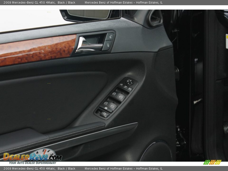 2009 Mercedes-Benz GL 450 4Matic Black / Black Photo #16