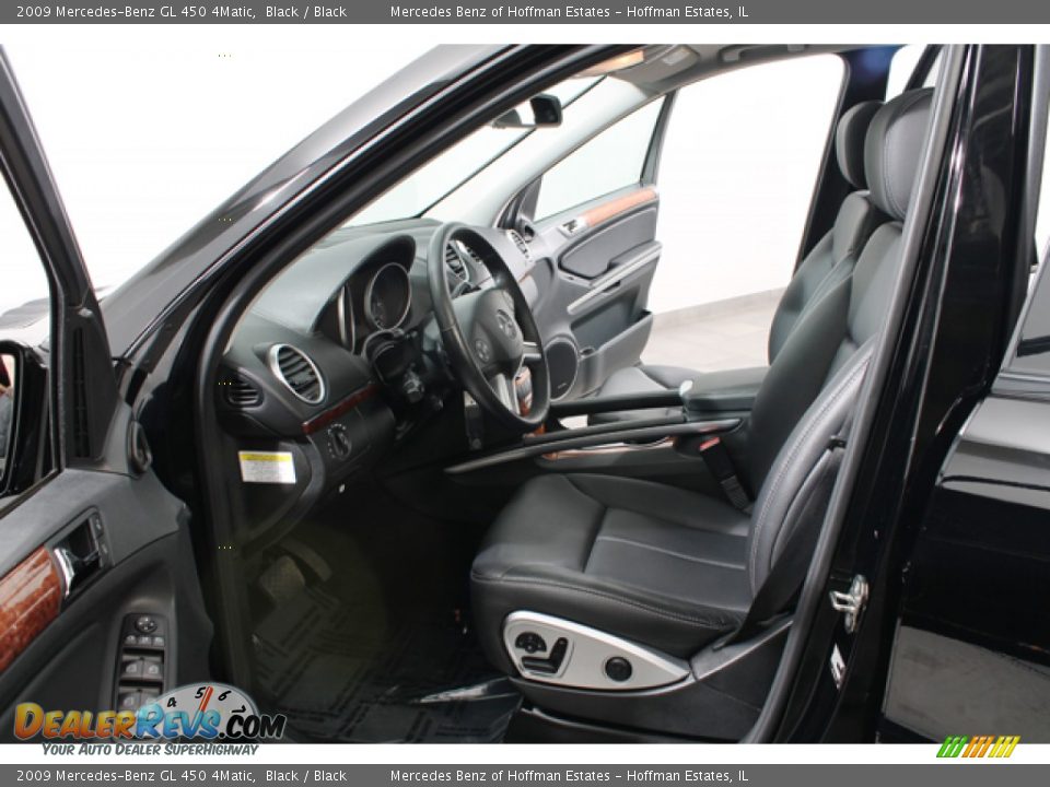 2009 Mercedes-Benz GL 450 4Matic Black / Black Photo #17