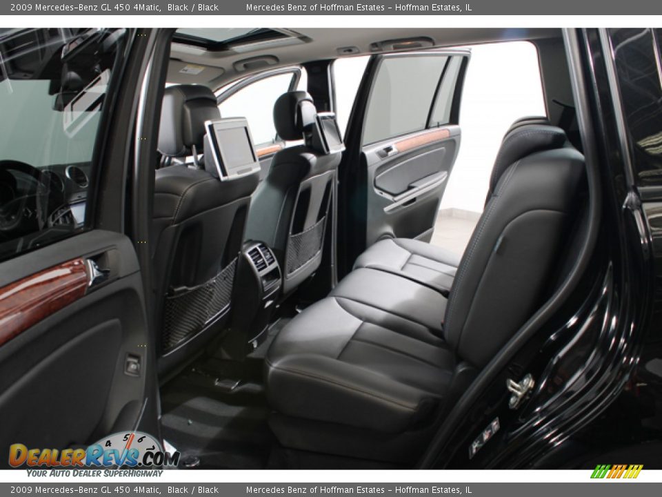 2009 Mercedes-Benz GL 450 4Matic Black / Black Photo #18