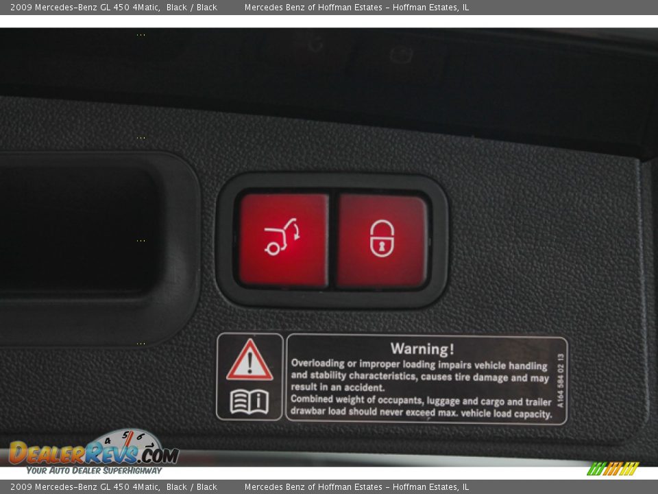 2009 Mercedes-Benz GL 450 4Matic Black / Black Photo #22