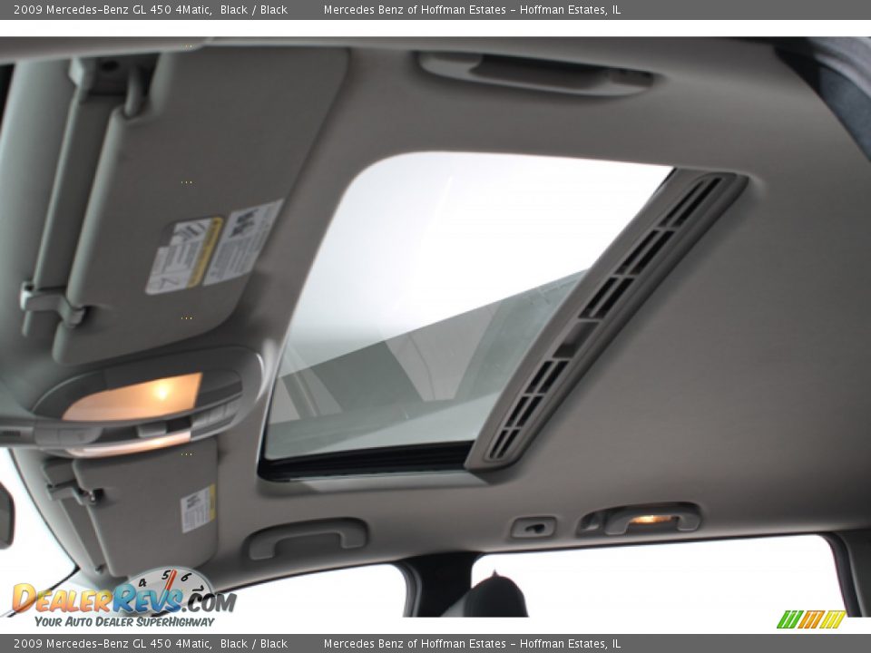 2009 Mercedes-Benz GL 450 4Matic Black / Black Photo #24