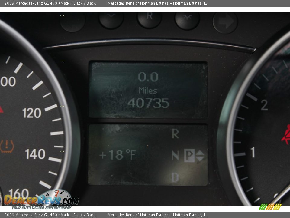 2009 Mercedes-Benz GL 450 4Matic Black / Black Photo #26