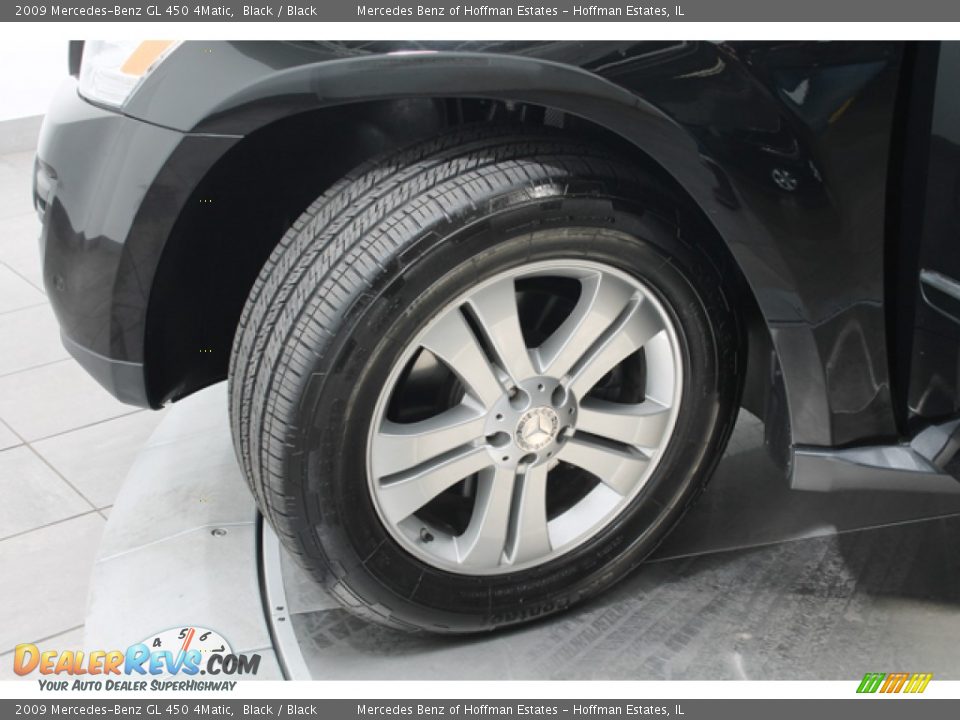 2009 Mercedes-Benz GL 450 4Matic Black / Black Photo #27