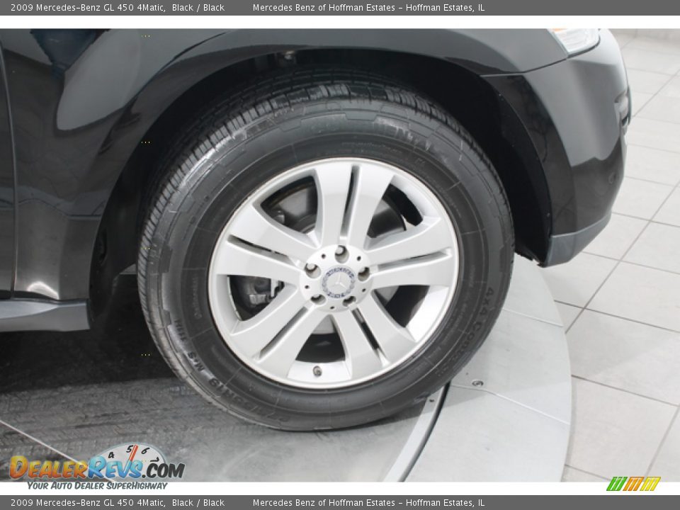 2009 Mercedes-Benz GL 450 4Matic Black / Black Photo #28