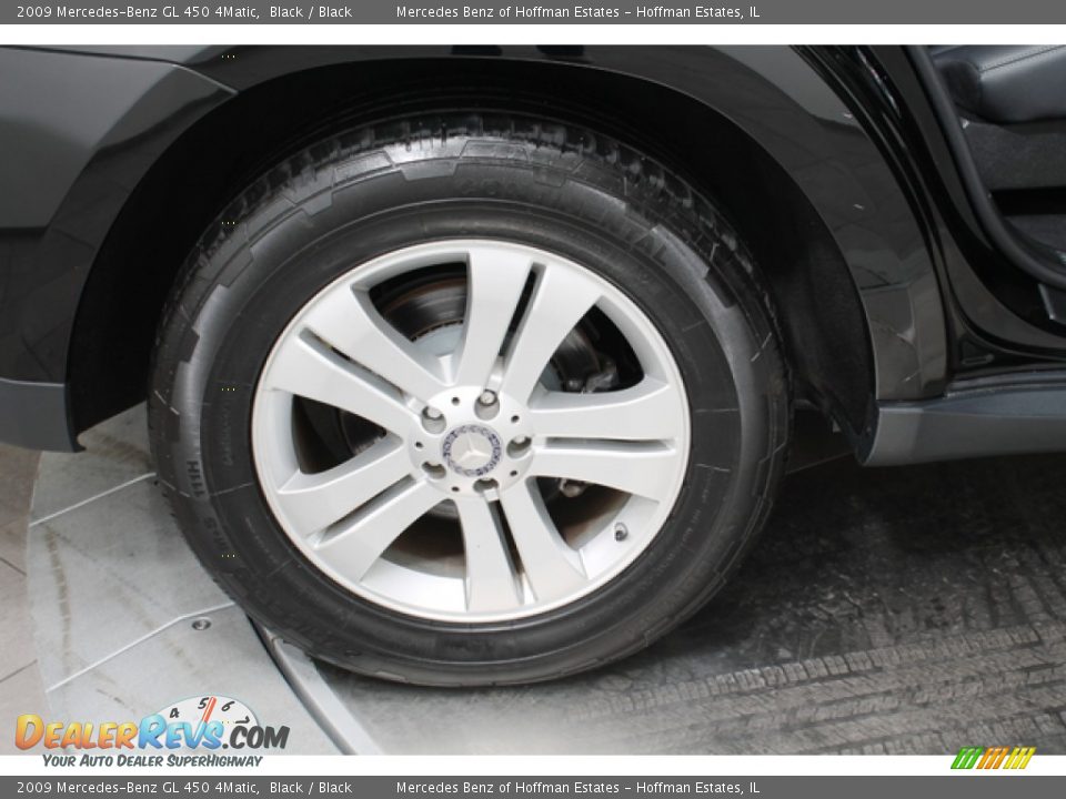 2009 Mercedes-Benz GL 450 4Matic Black / Black Photo #29