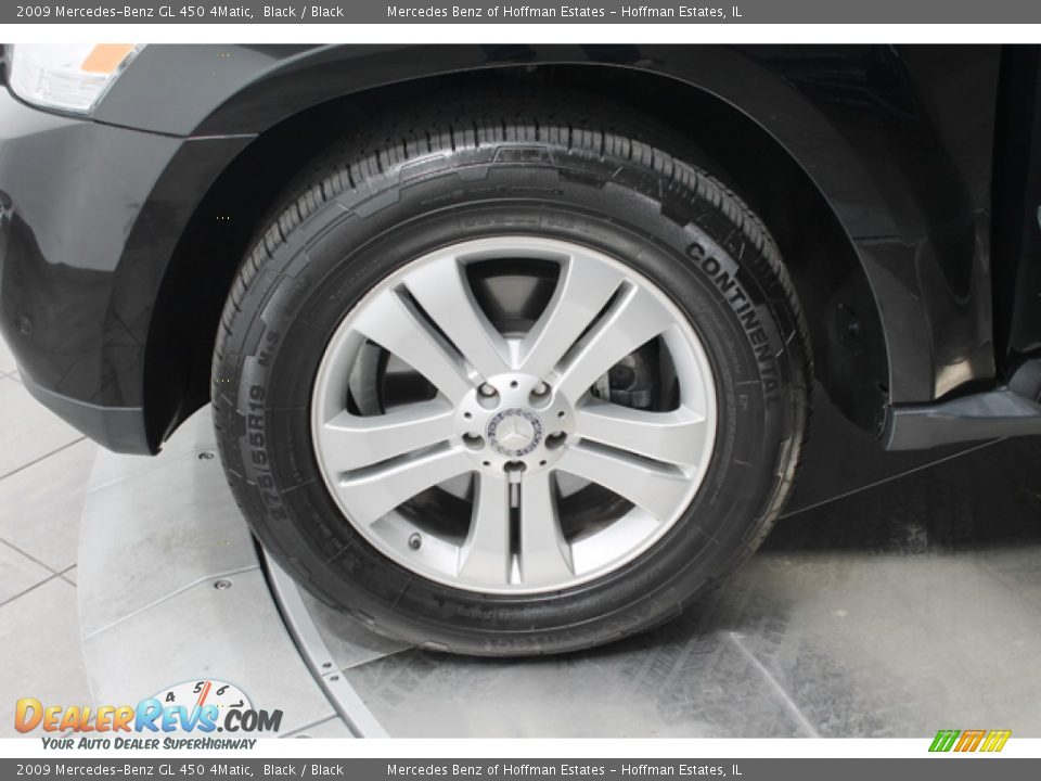 2009 Mercedes-Benz GL 450 4Matic Black / Black Photo #30