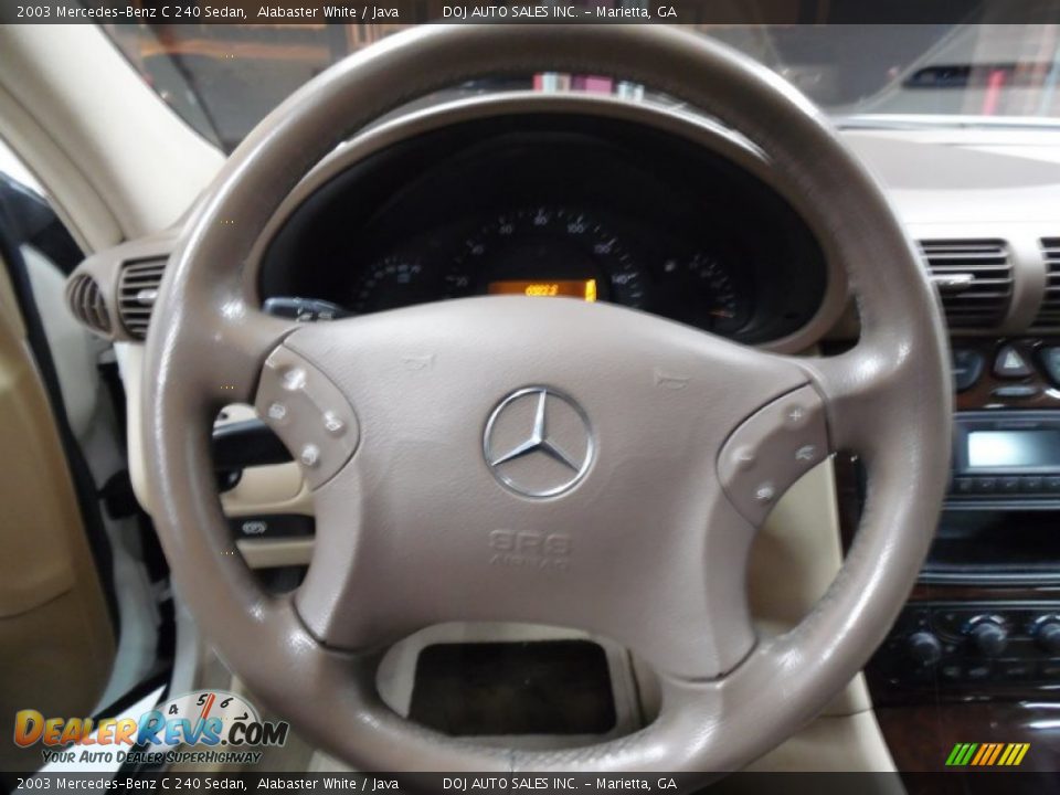 2003 Mercedes-Benz C 240 Sedan Steering Wheel Photo #22