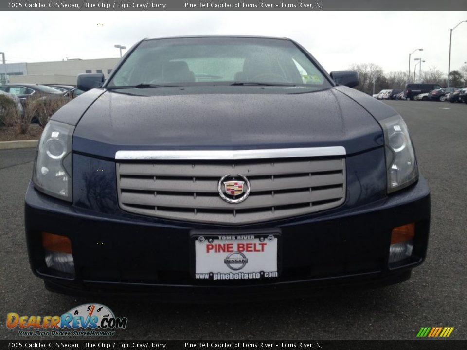2005 Cadillac CTS Sedan Blue Chip / Light Gray/Ebony Photo #2