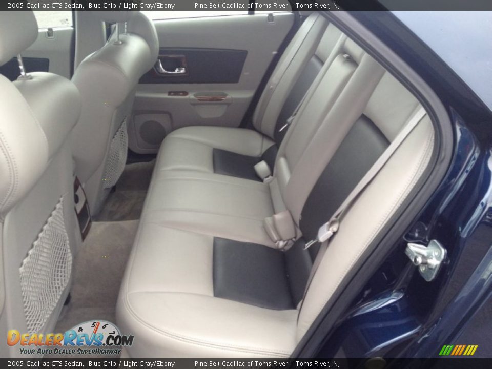 2005 Cadillac CTS Sedan Blue Chip / Light Gray/Ebony Photo #7
