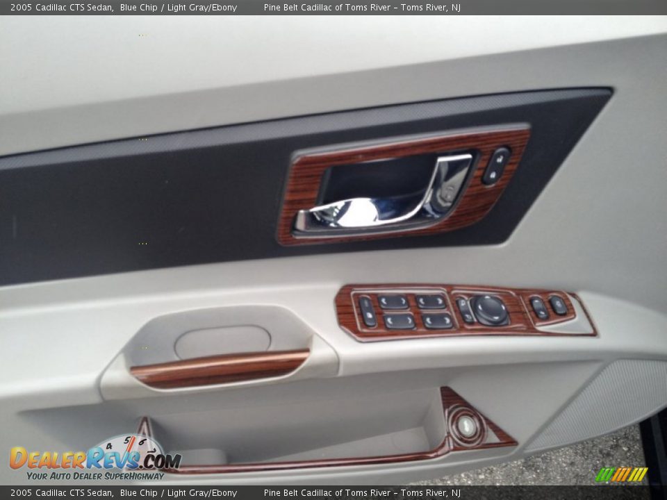 2005 Cadillac CTS Sedan Blue Chip / Light Gray/Ebony Photo #8