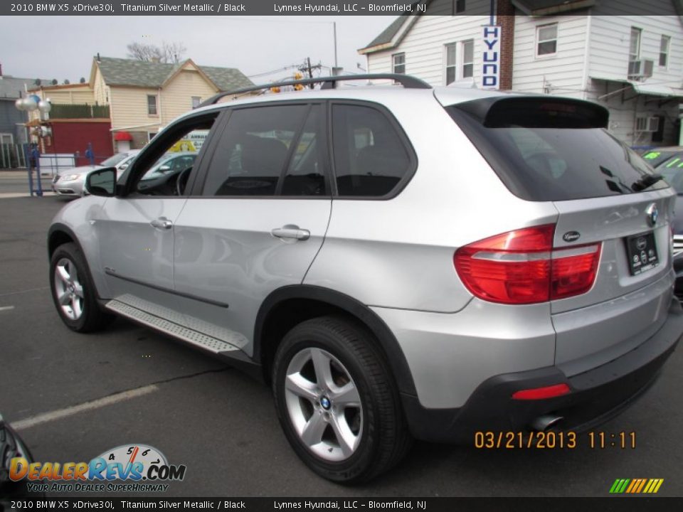 2010 BMW X5 xDrive30i Titanium Silver Metallic / Black Photo #7