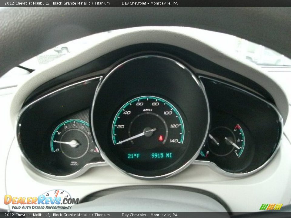 2012 Chevrolet Malibu LS Black Granite Metallic / Titanium Photo #1