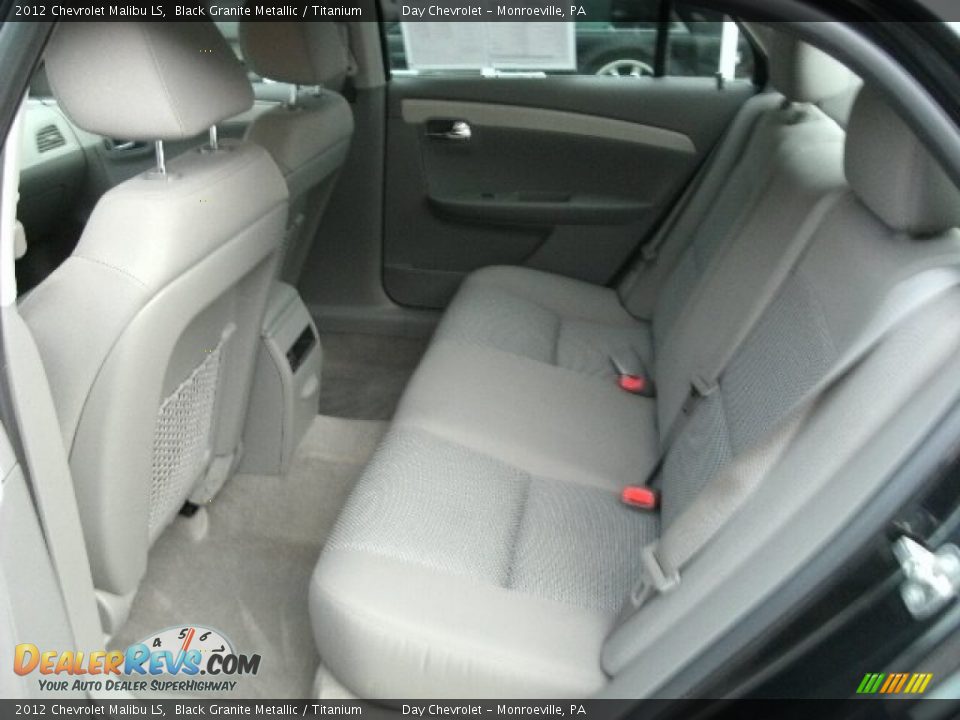 2012 Chevrolet Malibu LS Black Granite Metallic / Titanium Photo #7