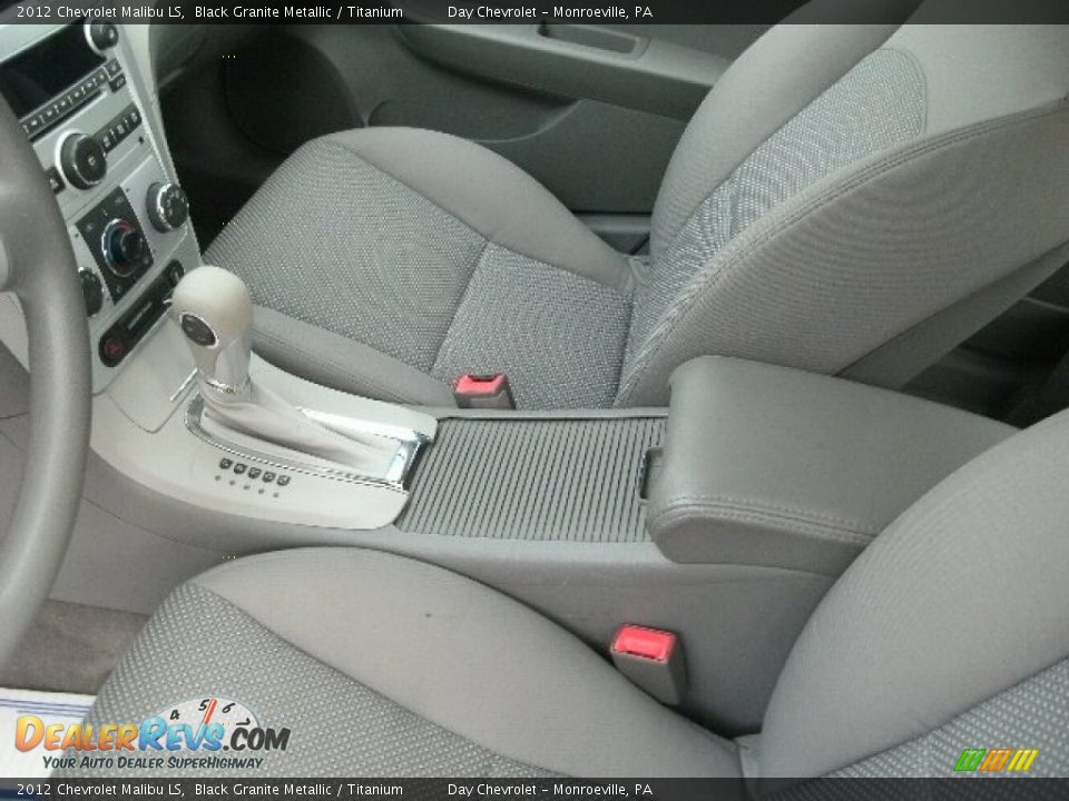 2012 Chevrolet Malibu LS Black Granite Metallic / Titanium Photo #9