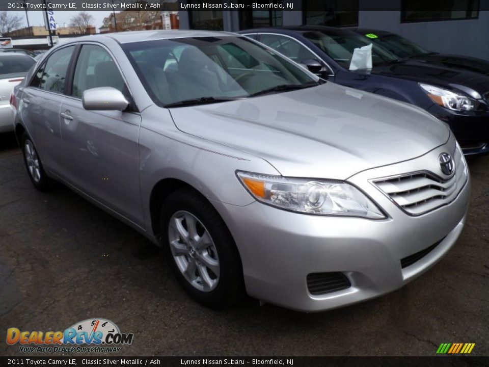 2011 Toyota Camry LE Classic Silver Metallic / Ash Photo #1