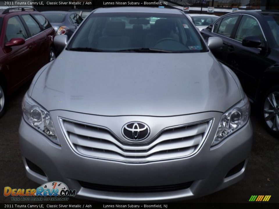 2011 Toyota Camry LE Classic Silver Metallic / Ash Photo #2