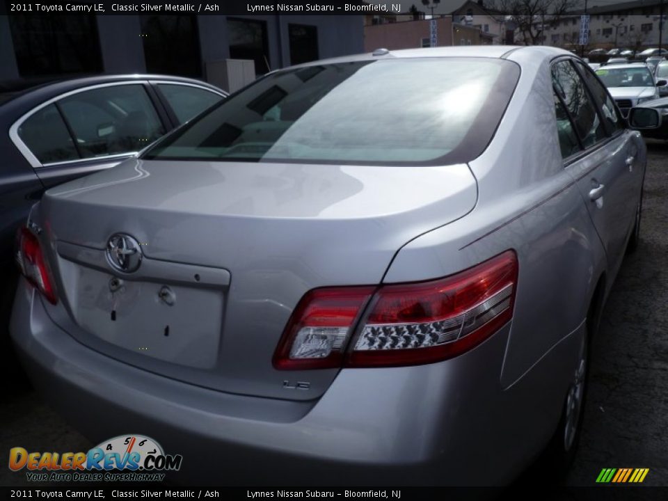 2011 Toyota Camry LE Classic Silver Metallic / Ash Photo #5