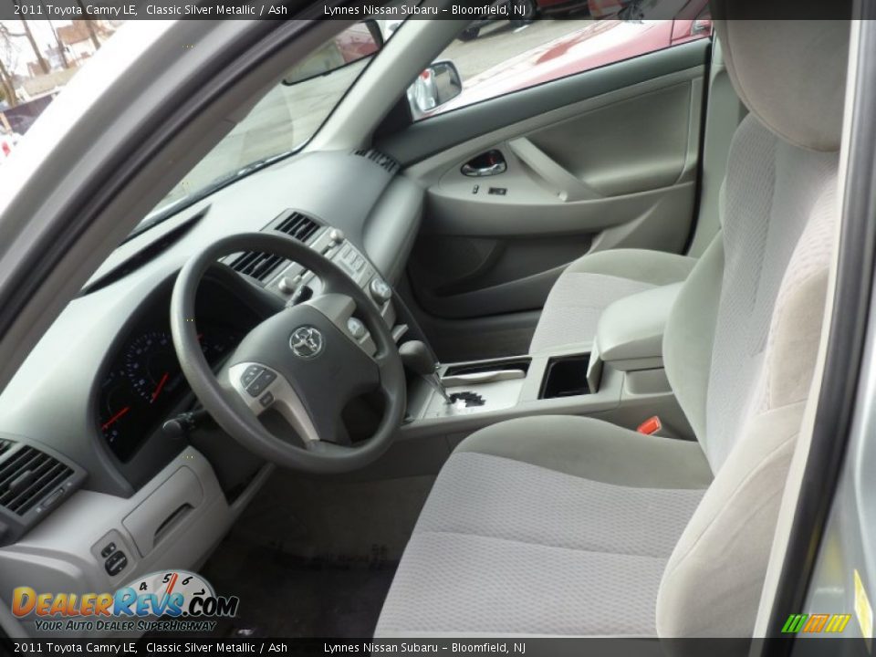 2011 Toyota Camry LE Classic Silver Metallic / Ash Photo #10