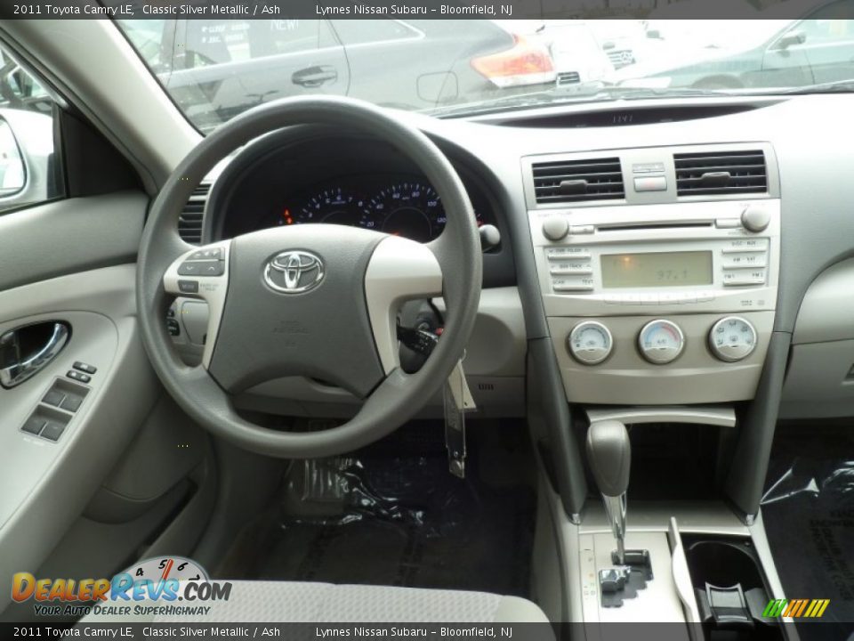 2011 Toyota Camry LE Classic Silver Metallic / Ash Photo #14