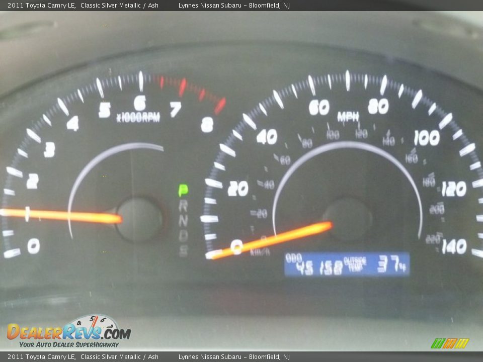 2011 Toyota Camry LE Classic Silver Metallic / Ash Photo #18