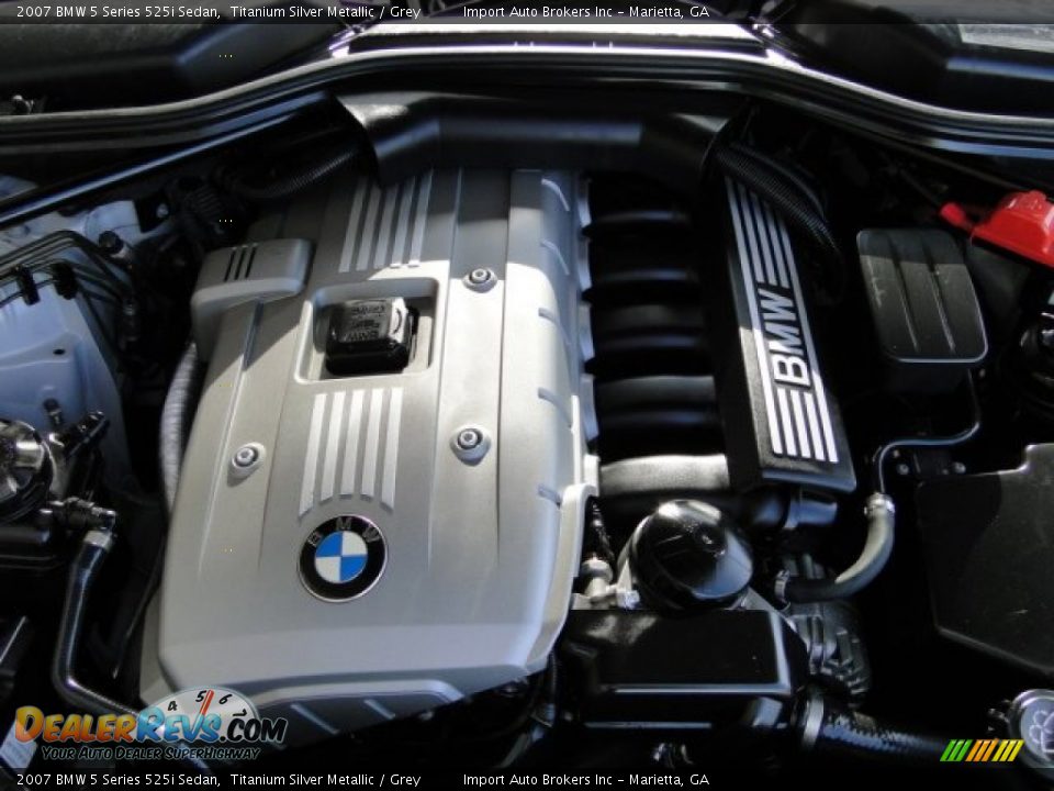 2007 BMW 5 Series 525i Sedan 3.0 Liter DOHC 24-Valve VVT Inline 6 Cylinder Engine Photo #28