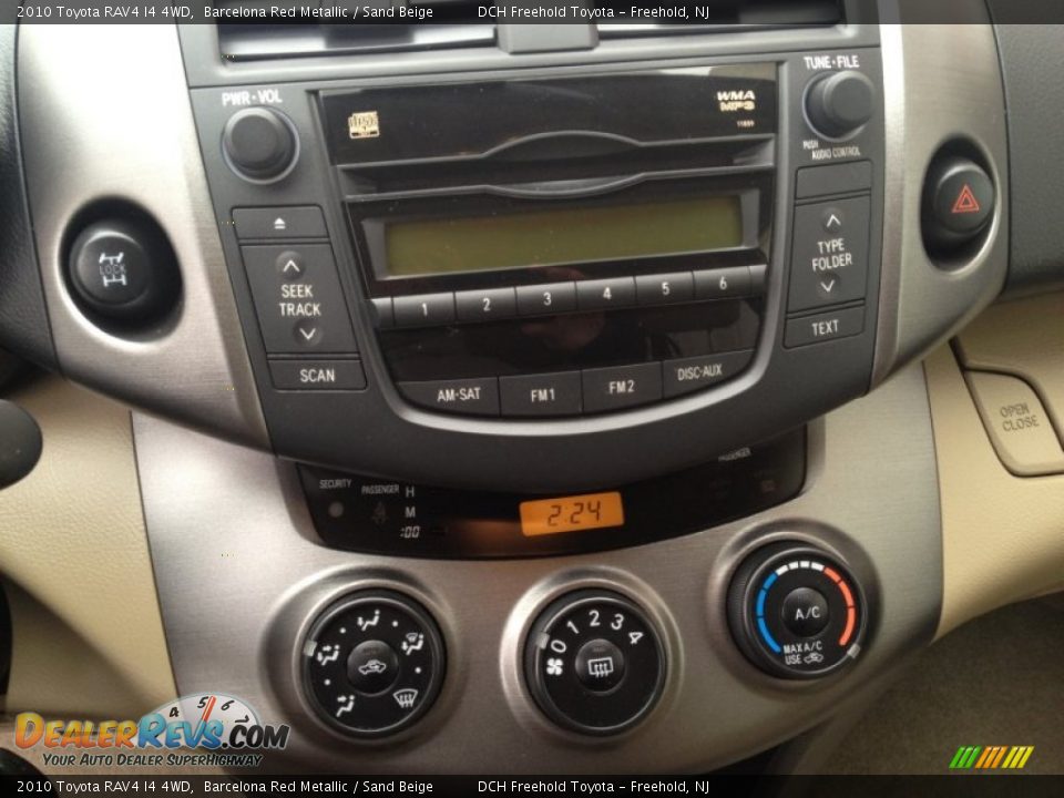 Controls of 2010 Toyota RAV4 I4 4WD Photo #18