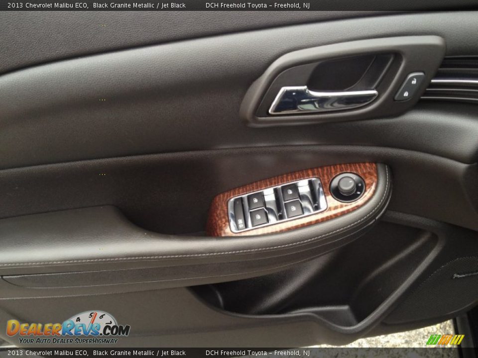2013 Chevrolet Malibu ECO Black Granite Metallic / Jet Black Photo #13